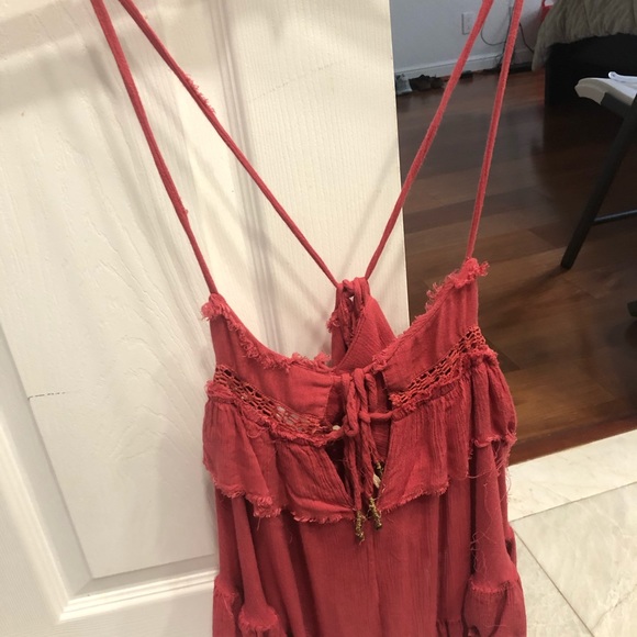 Free people red top - Picture 3 of 4